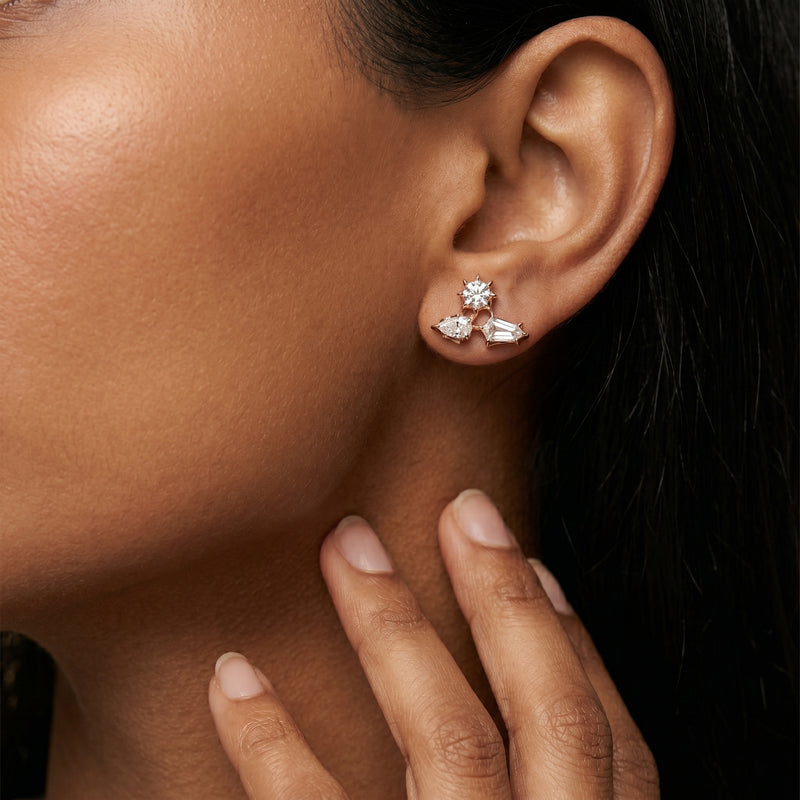 Fluxa Cluster Earrings
