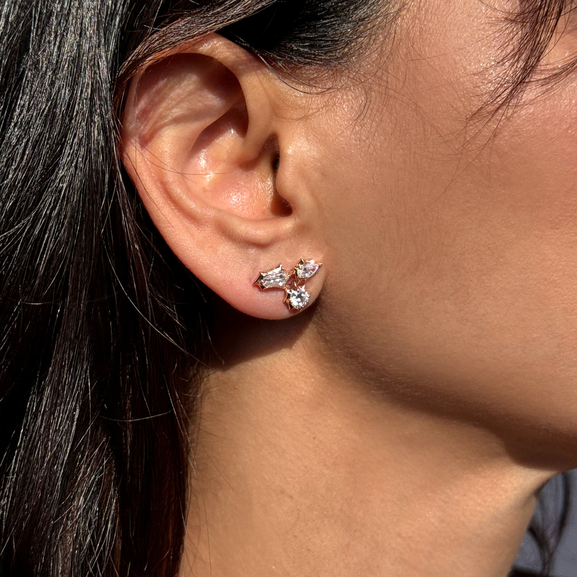 Fluxa Cluster Earrings