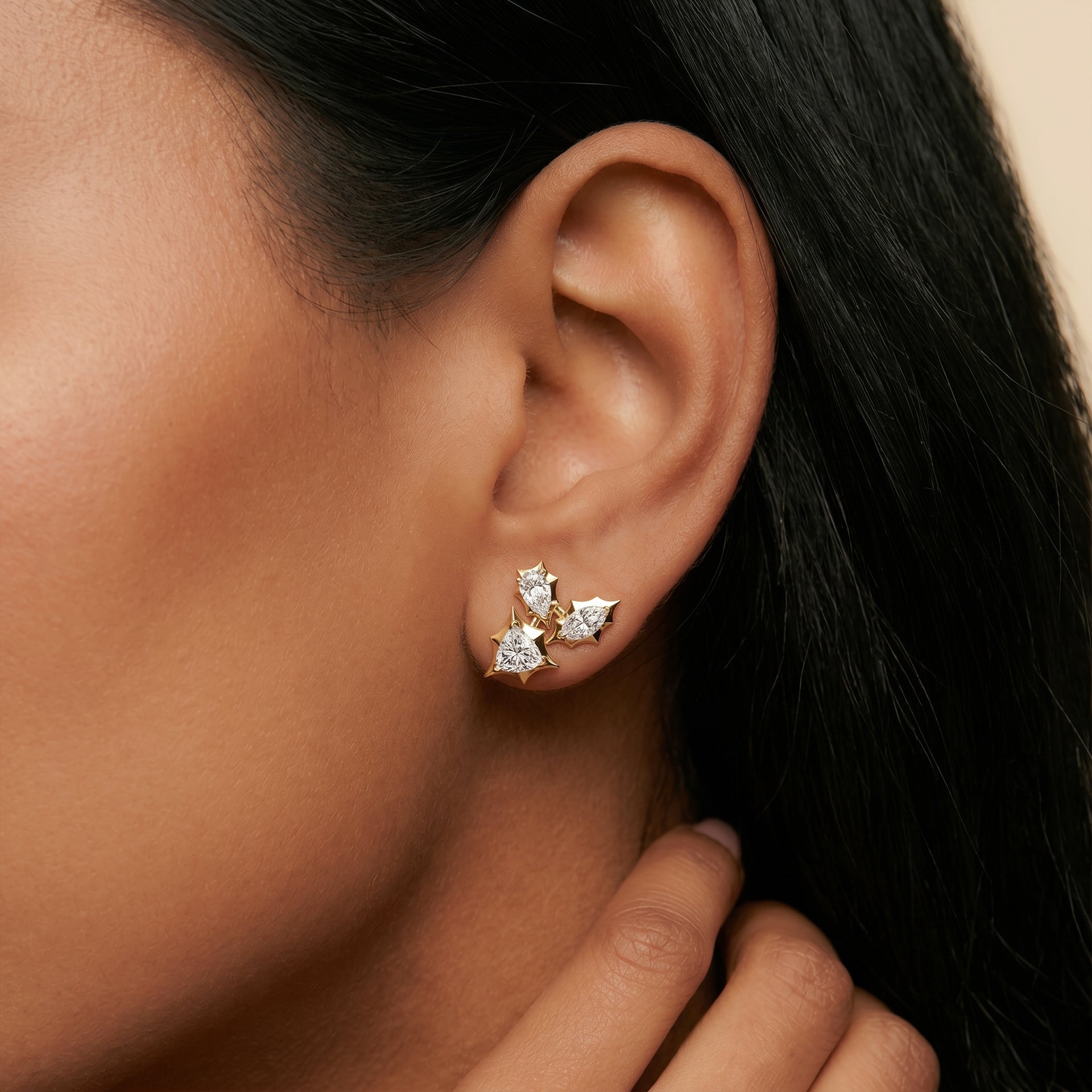 Ignite Cluster Earrings