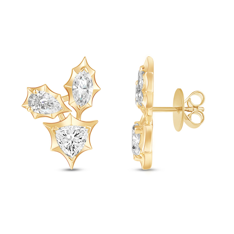 Ignite Cluster Earrings