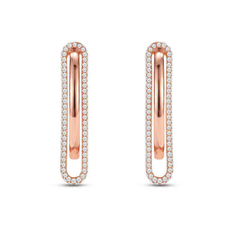 Infinity Link Earrings