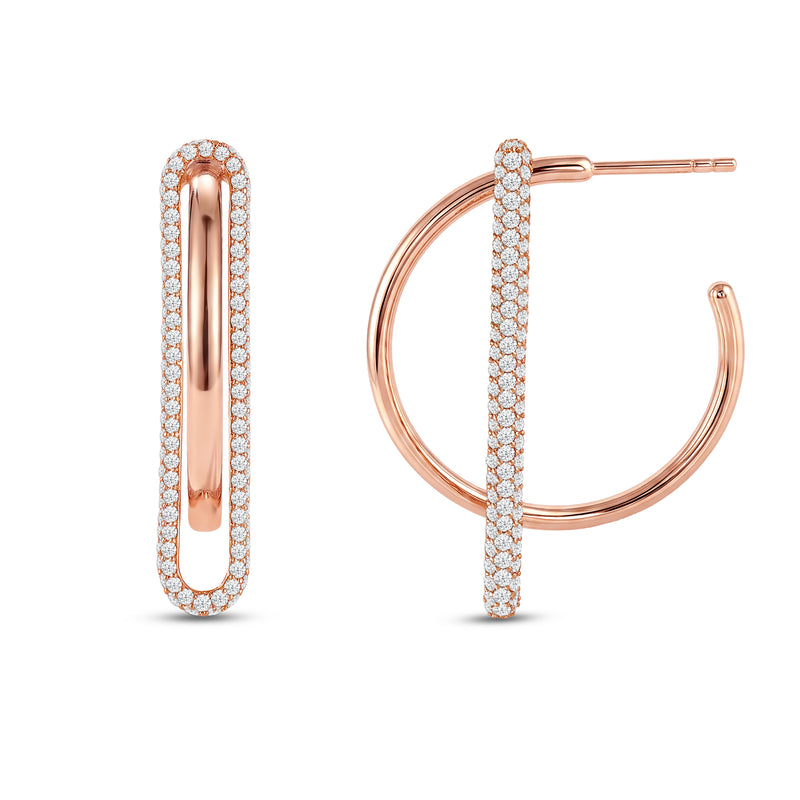 Infinity Link Earrings
