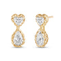 Duvera Lab Grown Diamond Stud Earrings