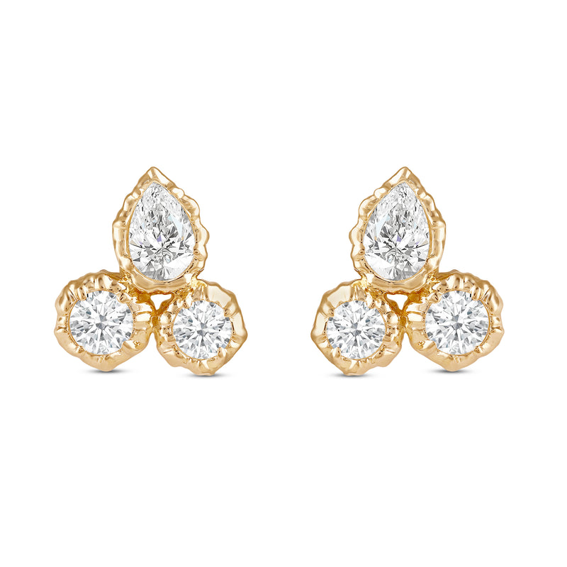 Clusteris Trio Earrings