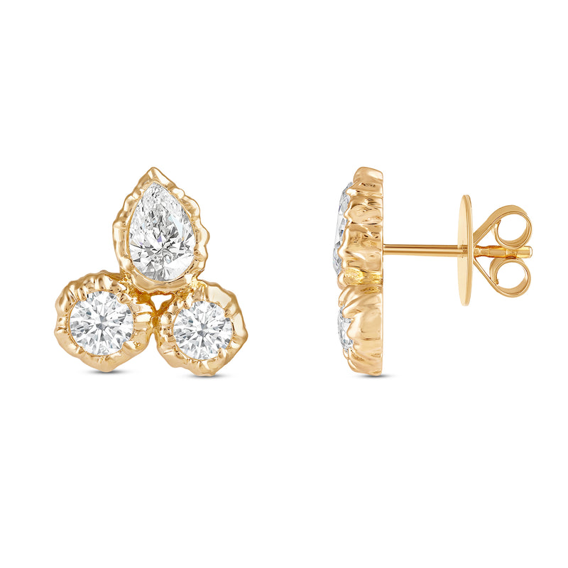 Clusteris Trio Earrings
