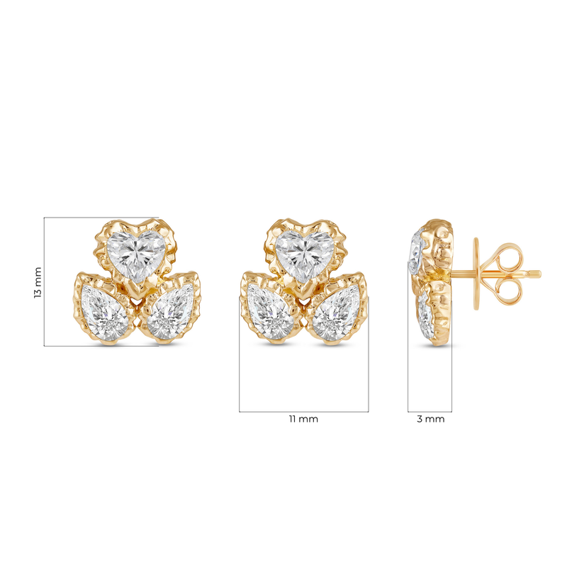 Concorde Trio Earrings
