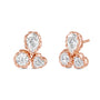 Trinexia Trio Lab Grown Diamond Stud Earrings