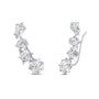 Astera Lab Grown Diamond Climber Earrings
