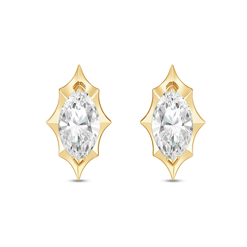 Marcelli Marquise Solitaire Earrings