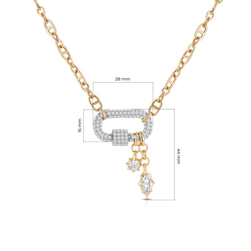 Orlaya
Lock Necklace