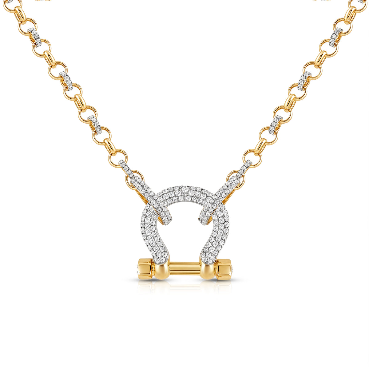 Vincelle Horseshoe Necklace