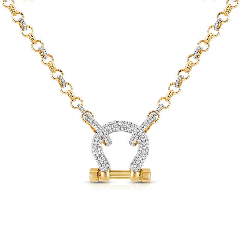 Vincelle Horseshoe Necklace