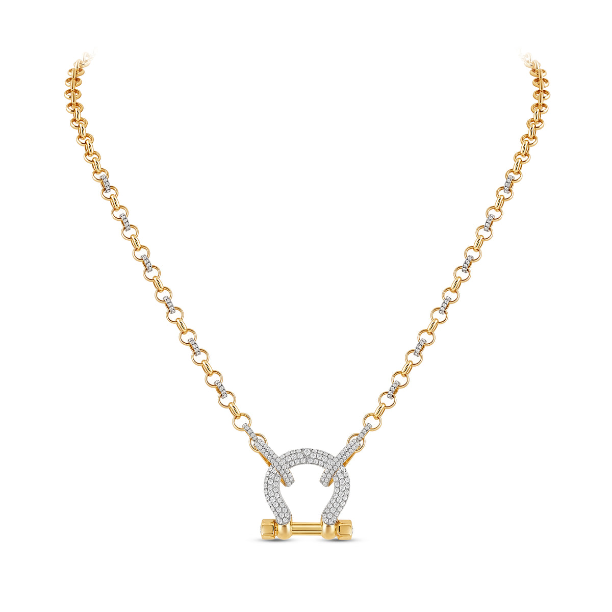 Vincelle Horseshoe Necklace