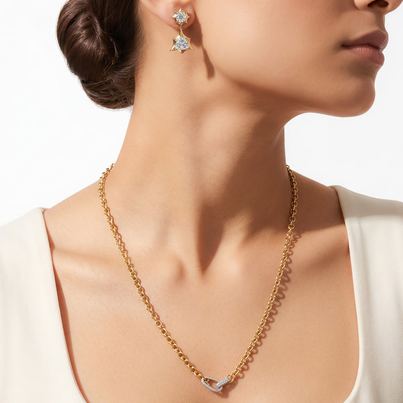 Iris Link Necklace