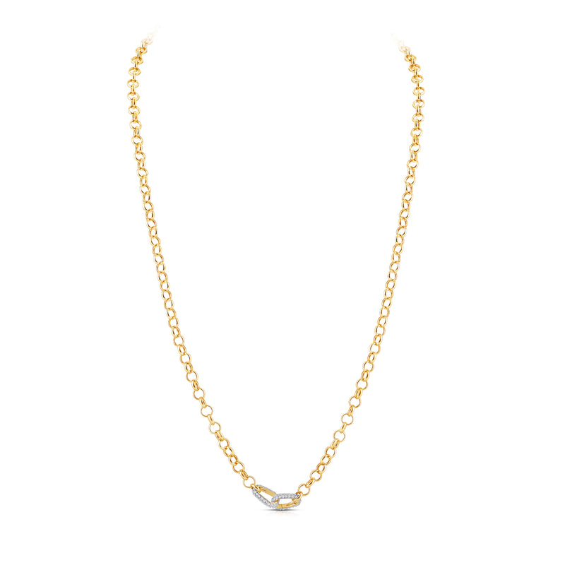 Iris Link Necklace