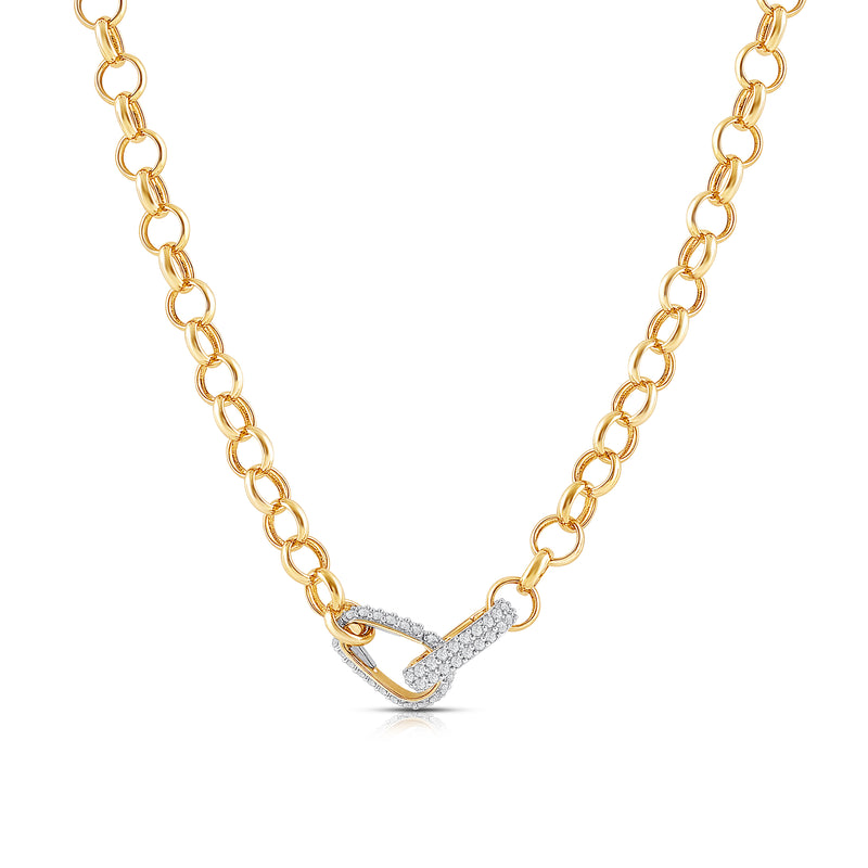 Iris Link Necklace