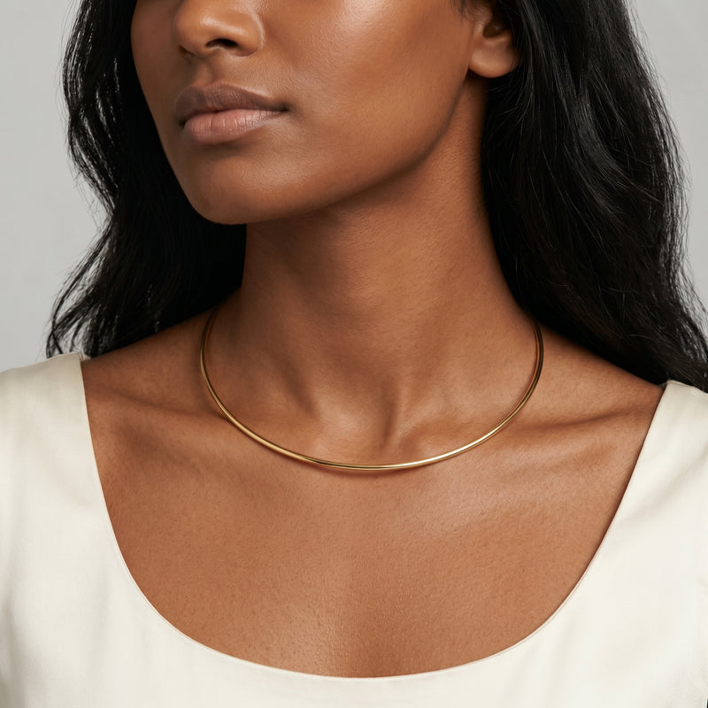 Serelia Hasli Yellow Gold Necklace