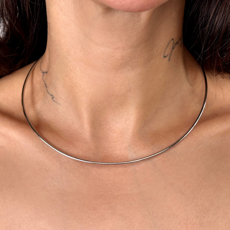 Serelia Hasli White Gold Necklace