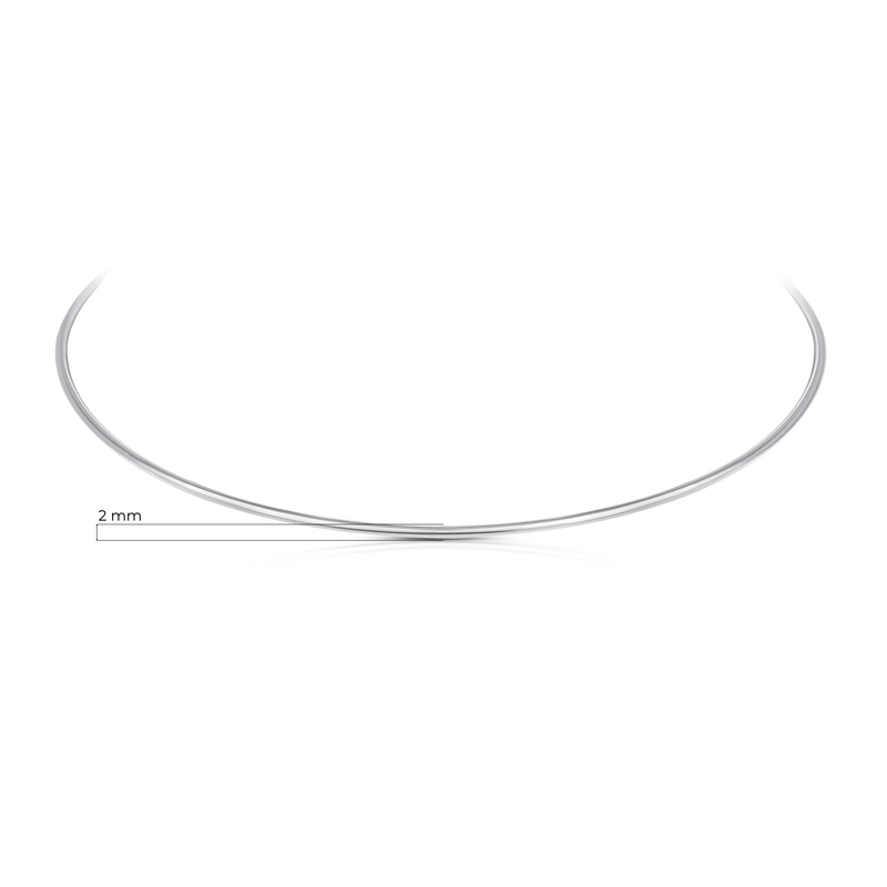 Serelia Hasli White Gold Necklace