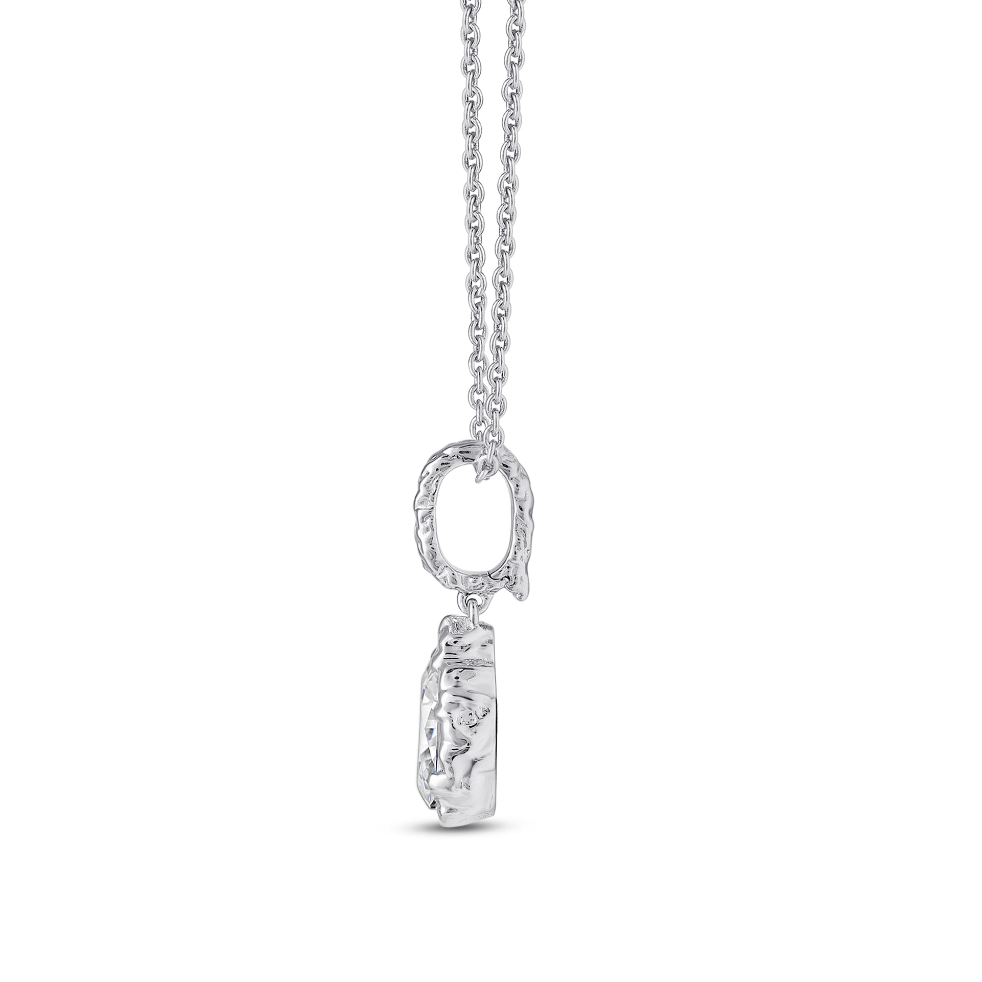 Icona Pear Solitaire Pendant