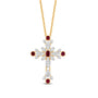 Radiance Cross Pendant