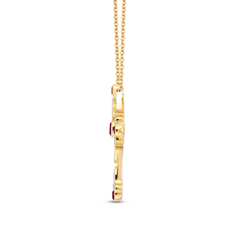 Radiance Cross Pendant