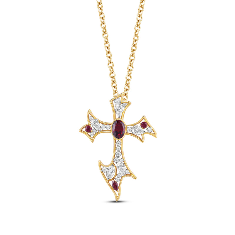 Guiding Light Cross Pendant