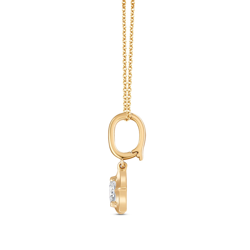 Marcelli Trillion Cut Solitaire Charm