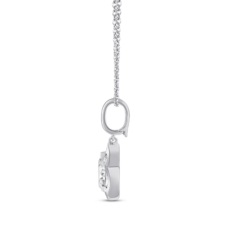 Marcelli Trillion Solitaire Pendant