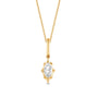 Marcelli Marquise Lab Grown Diamond Solitaire Pendant