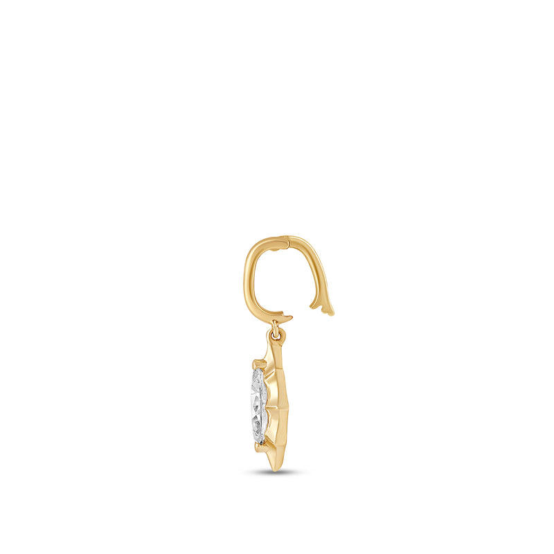 Marcelli Marquise Solitaire Charm