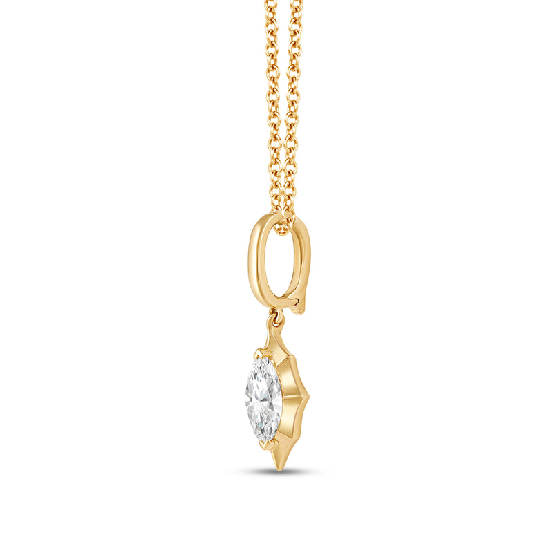 Marcelli Marquise Solitaire Pendant