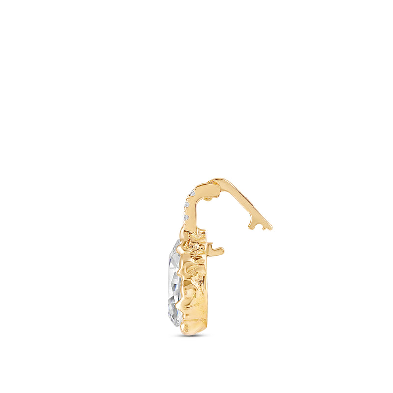 Icona Pear Solitaire Charm