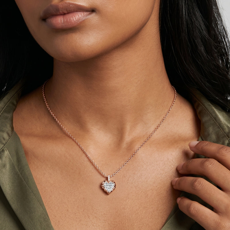 Icona Heart Solitaire Charm