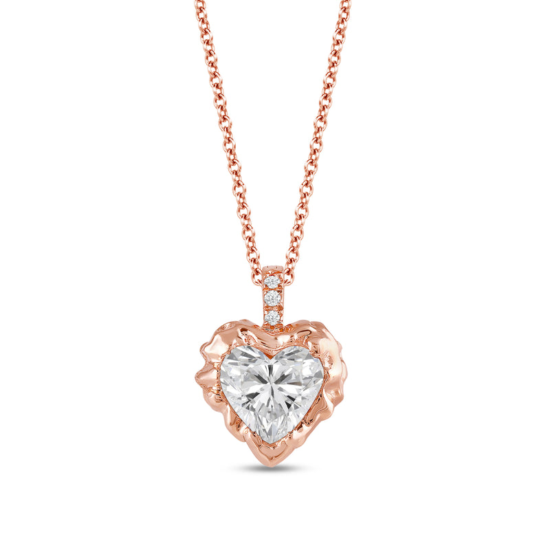 Icona Heart Solitaire Charm