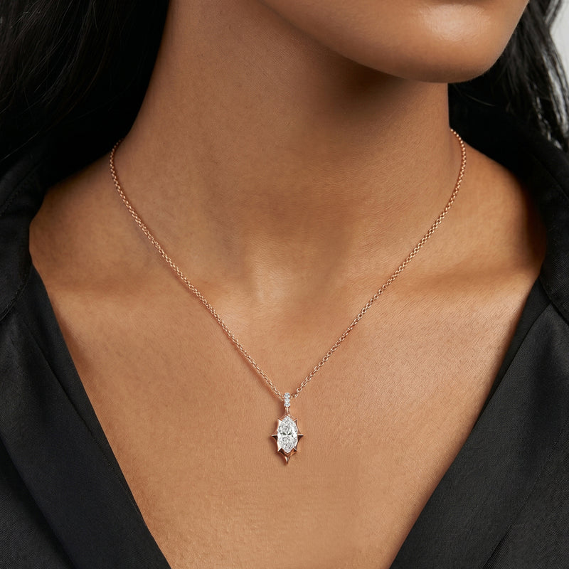 Icona Marquise Solitaire Charm