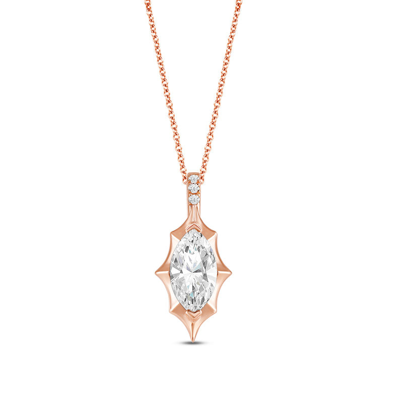 Icona Marquise Solitaire Charm