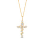Orlisse Lab Grown Diamond Cross Pendant