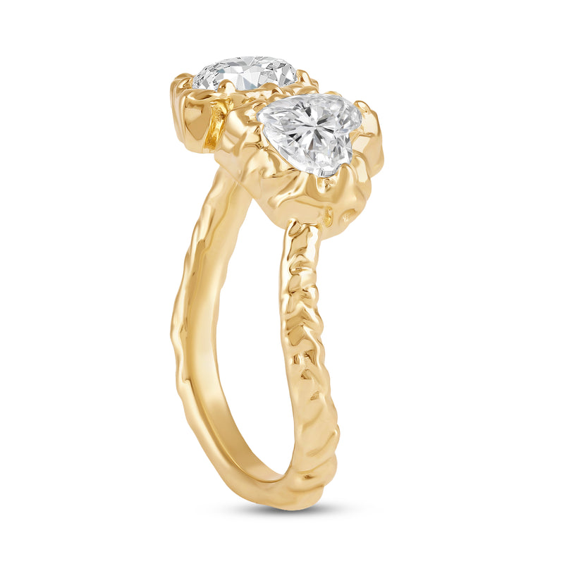 Duetto Two Stone Ring