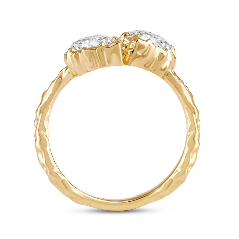 Duetto Two Stone Ring
