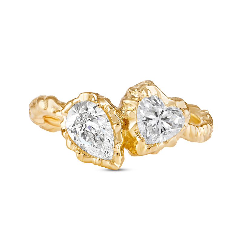 Duetto Two Stone Ring