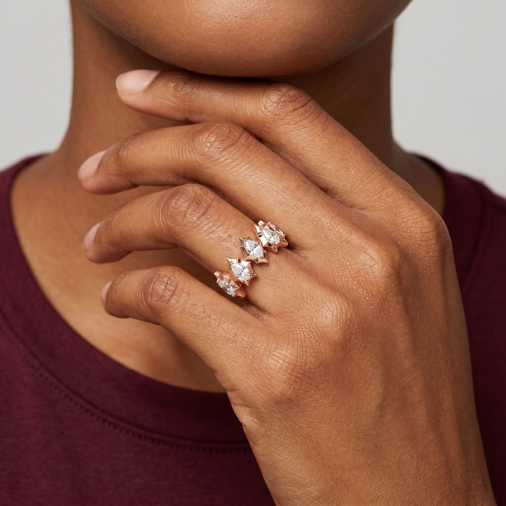 Arissa Half Eternity Ring