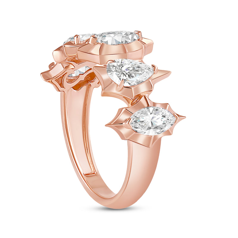 Arissa Half Eternity Ring
