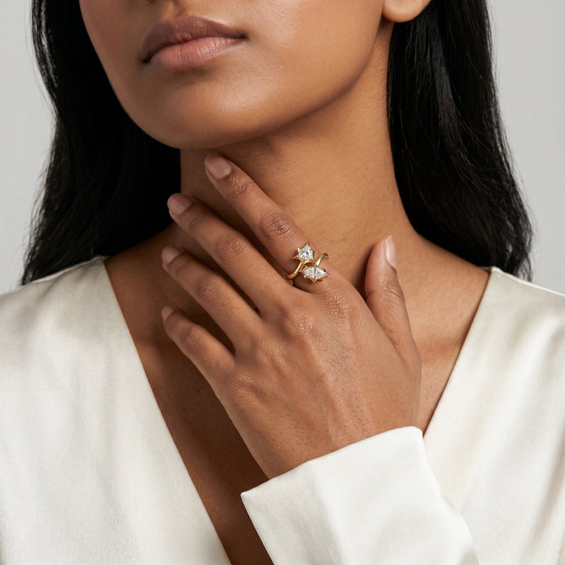 Kaelin Two Stone Ring