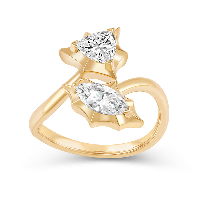 Kaelin Two Stone Ring