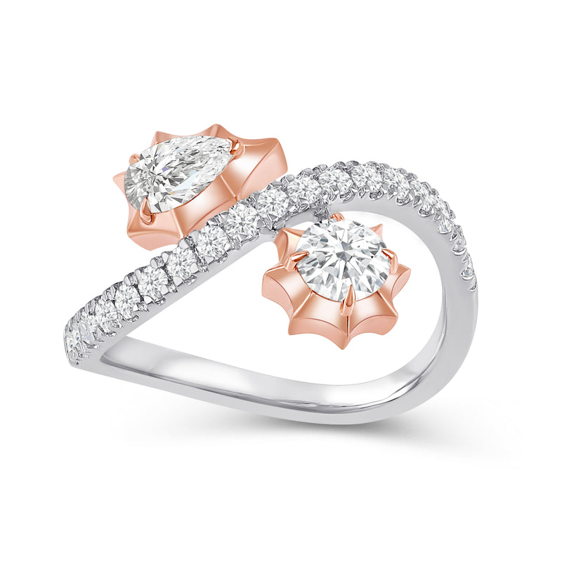 Norell Two Stone Ring