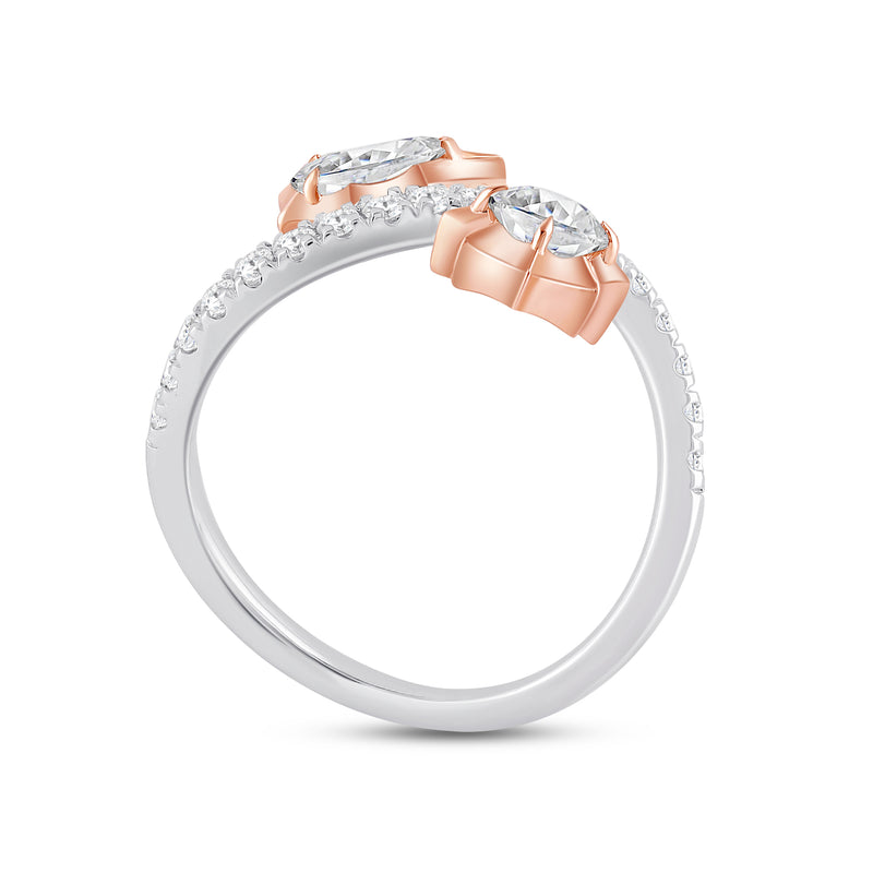 Norell Two Stone Ring