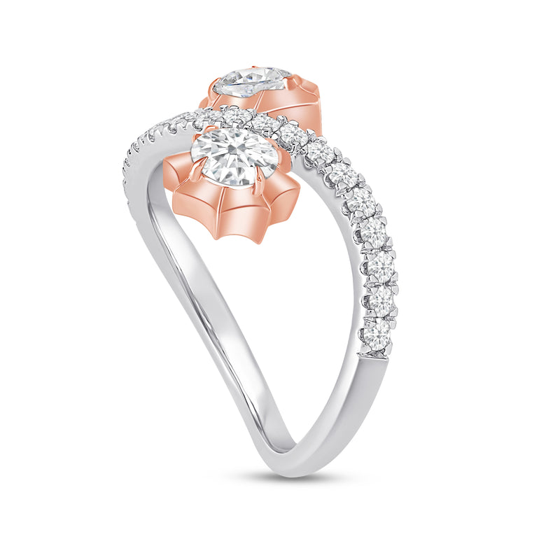 Norell Two Stone Ring