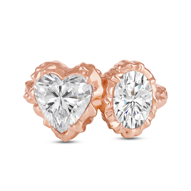 Alinae Two Stone Ring
