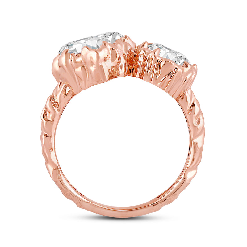 Alinae Two Stone Ring